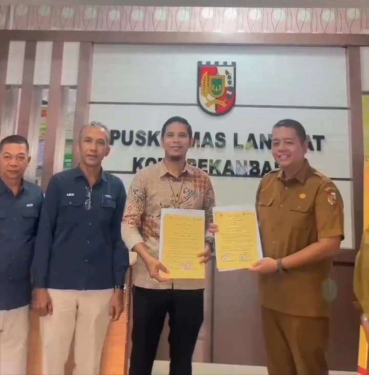Universitas Hang Tuah Pekanbaru Jalin Kerja Sama dengan UPT Puskesmas Langsat; Sinergi untuk Mencapai Visi Indonesia Sehat