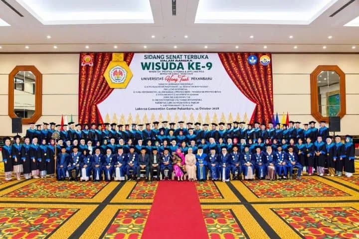 Wisuda ke-9 Periode Oktober 2026 Universitas Hang Tuah Pekanbaru Meningkatkan Kerja sama Dengan Pakar IT Teknologi Informasi dari Jerman 