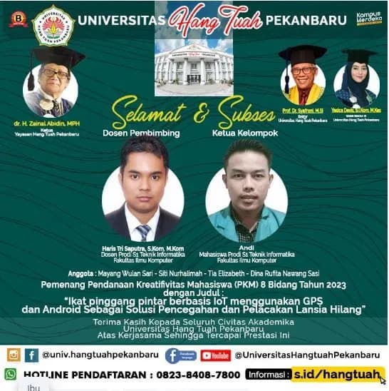 4 TIm Mahasiswa UHTP lolos dalam Pendanaan Kreatifitas Mahasiswa (PKM) Tahun 2023
