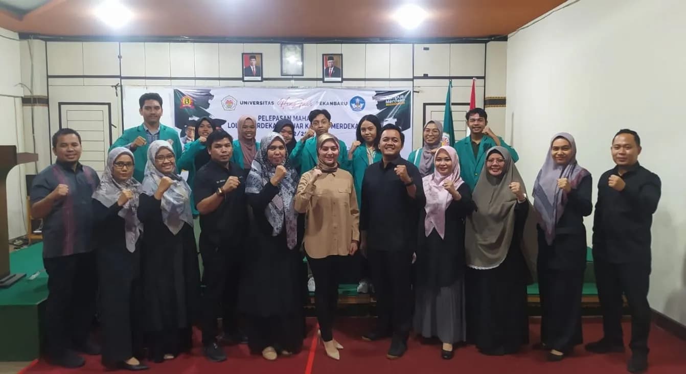 Wakil Rektor III melepas 18 Mahasiswa lolos Program MBKM