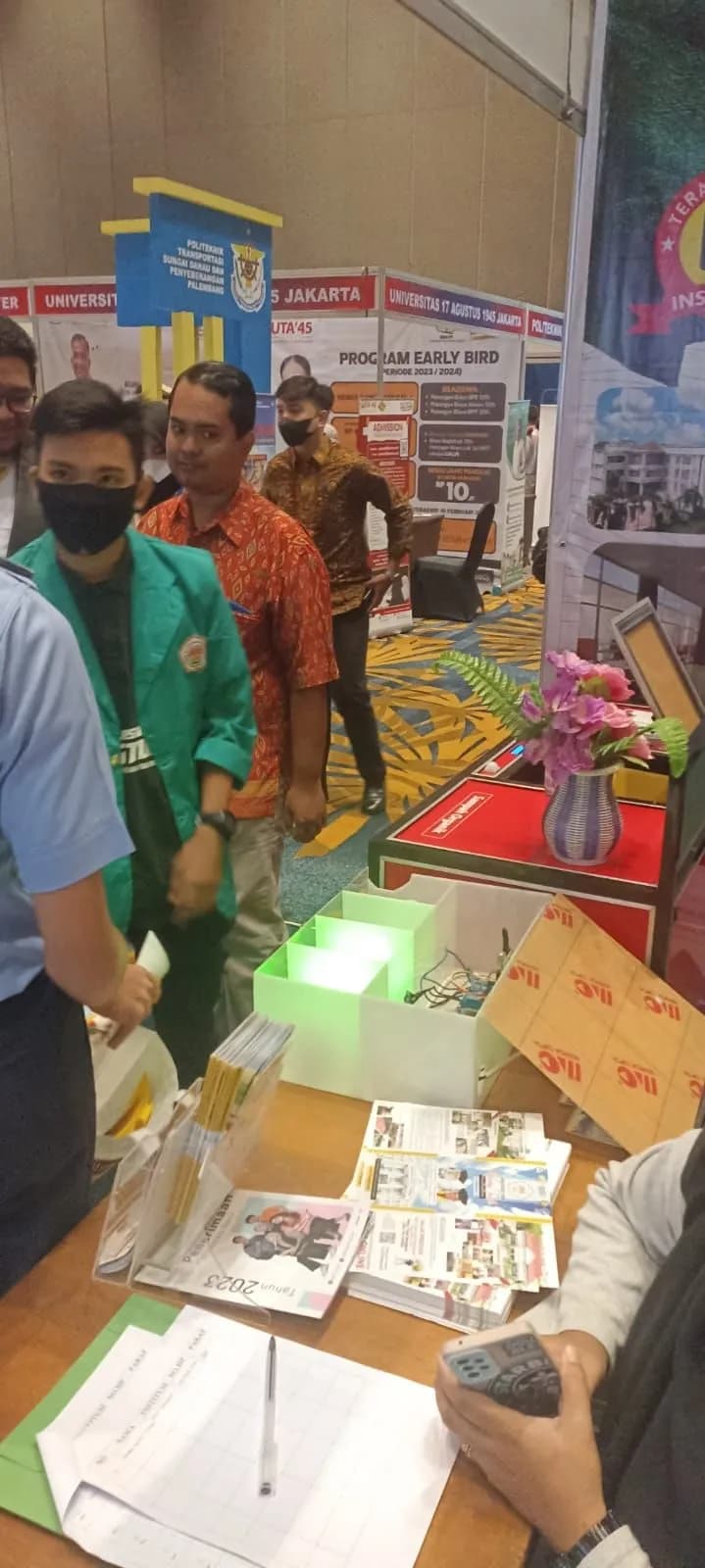 UHTP Hadir pada Sumatera Education & Techno Expo 2023 di SKA Co Ex Pekanbaru