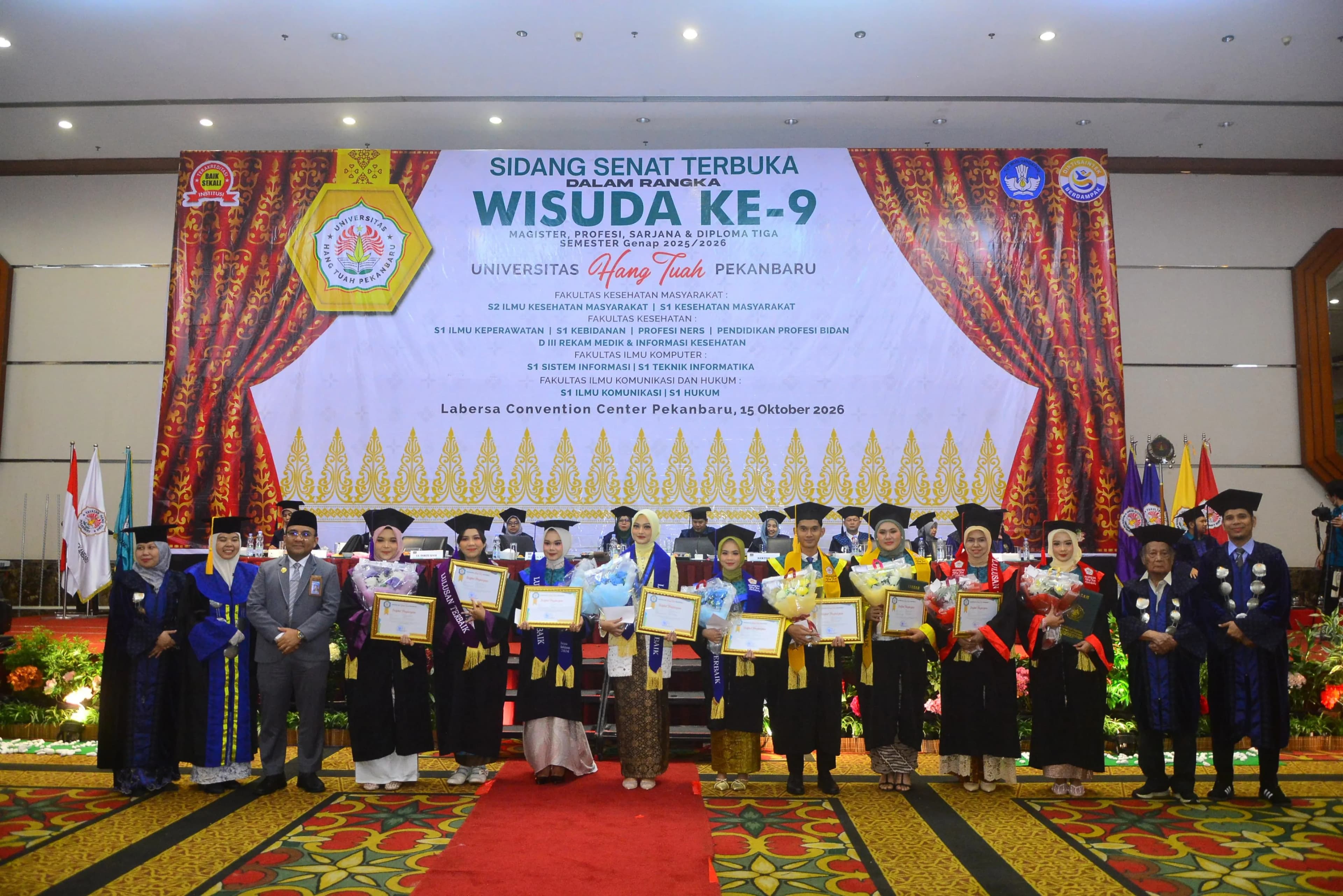 Wisuda ke-9 Periode Oktober 2026 Universitas Hang Tuah Pekanbaru Meningkatkan Kerja sama Dengan Pakar IT Teknologi Informasi dari Jerman