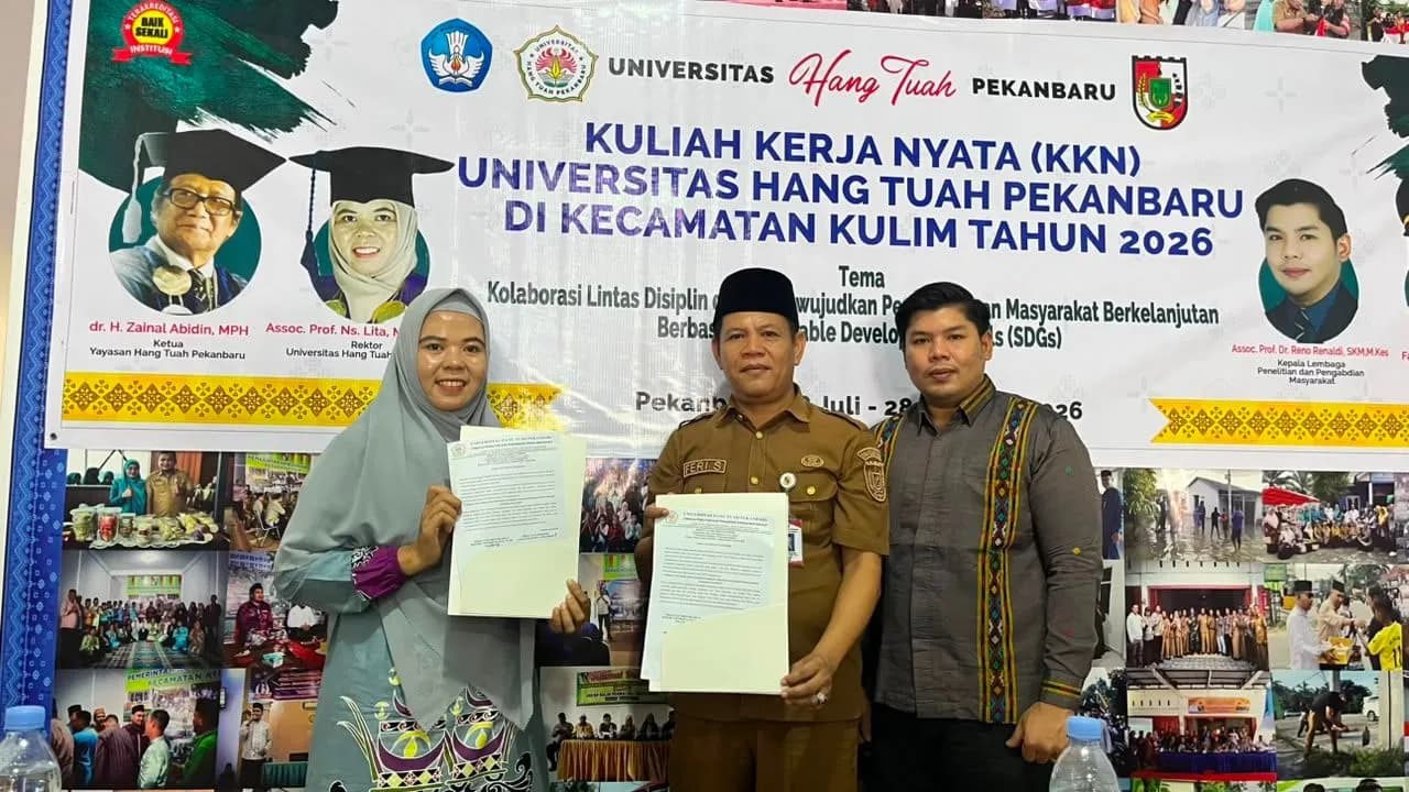 Kuliah Kerja Nyata (KKN) Universitas Hang Tuah Pekanbaru DI Kecamatan Kulim Tahun 2026